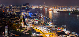 Gigapixelpanorama der Elbe